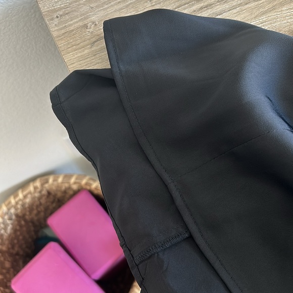 Silky Black Mini Dress - Picture 6 of 6